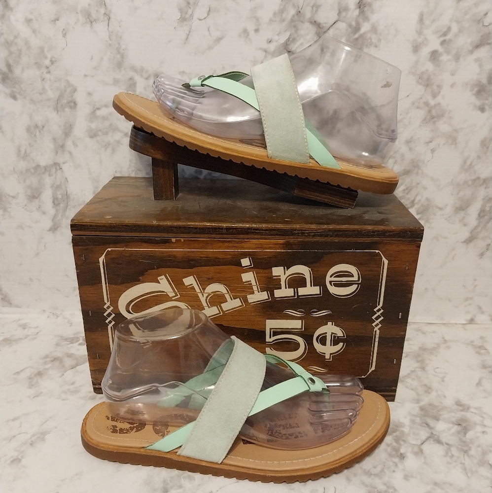 Pre-owned Sorel Ella Vivid Flip Flops
